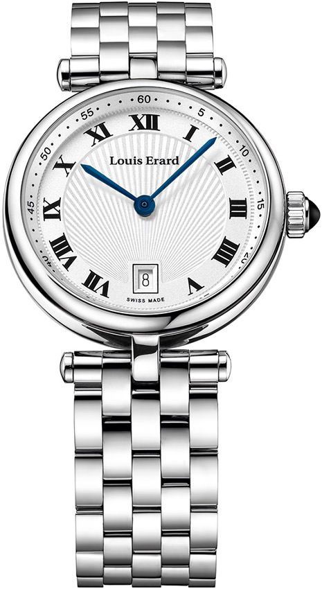 Louis Erard Romance  Silver Dial 30 mm Quartz Watch For Women - 1