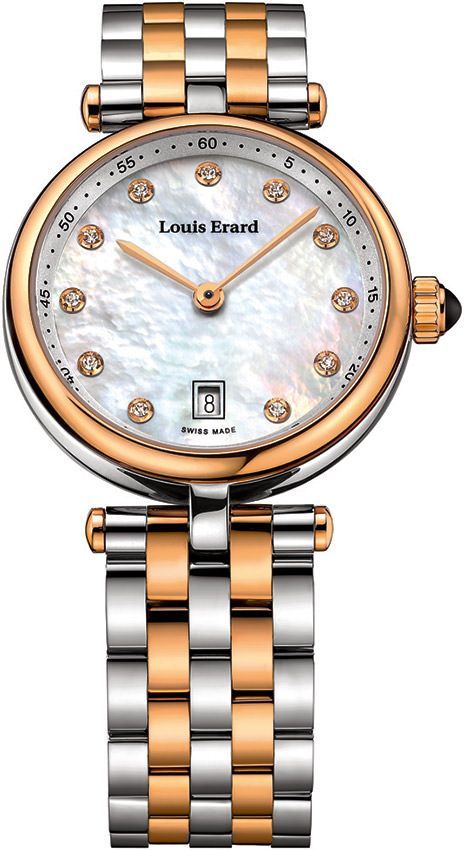 Louis Erard Romance  MOP Dial 30 mm Quartz Watch For Women - 1