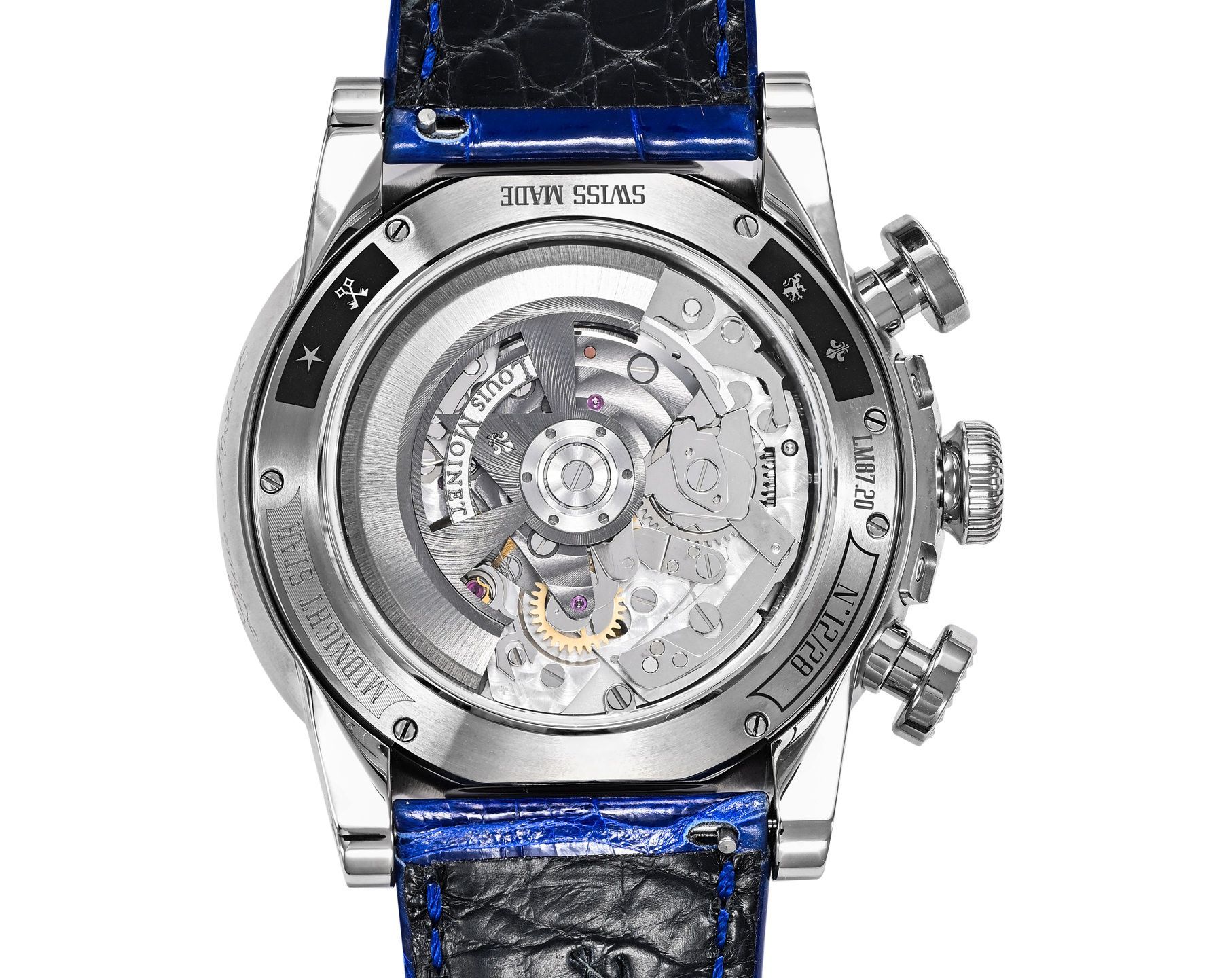 Louis Moinet Cosmic Art Midnight Star Blue Dial 46 mm Automatic Watch For Men - 2