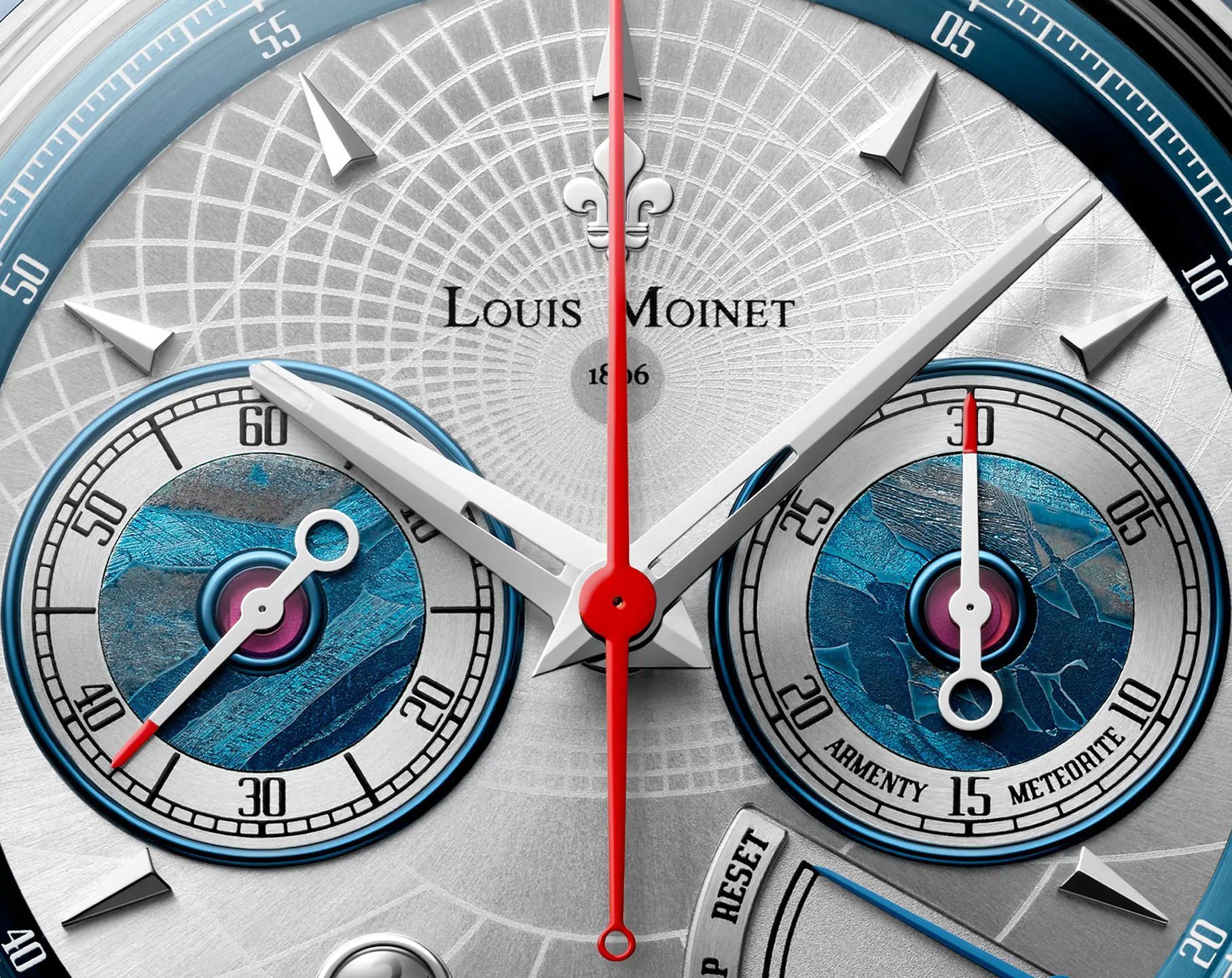 Louis Moinet Cosmic Art Space One Grey Dial 46 mm Automatic Watch For Men - 2