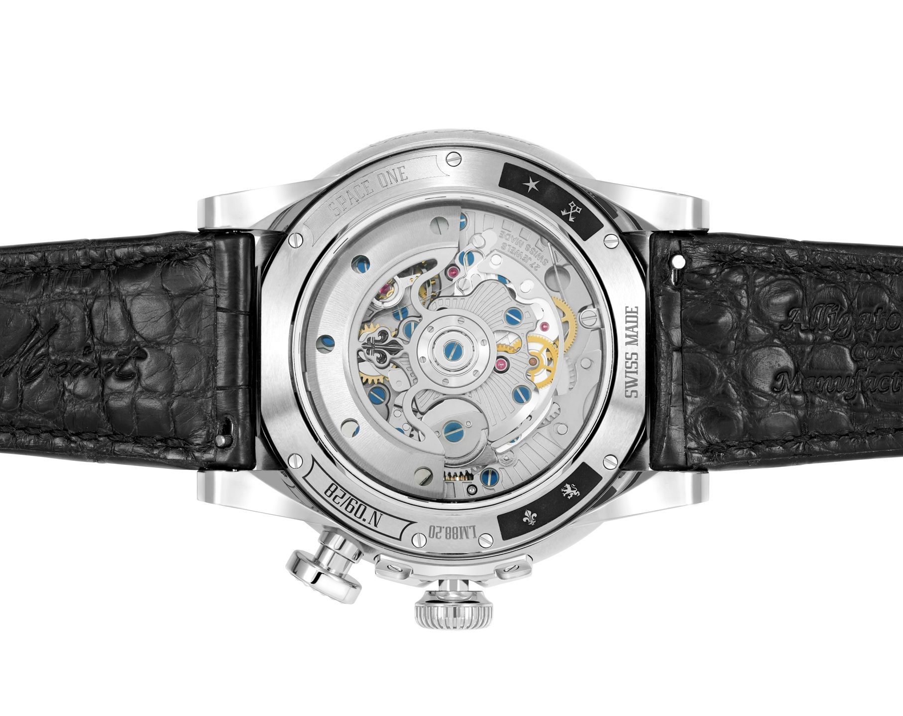 Louis Moinet Cosmic Art Space One Grey Dial 46 mm Automatic Watch For Men - 2