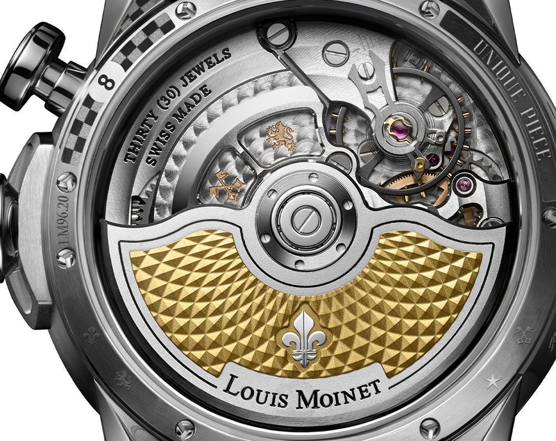 Louis Moinet Mechanical Wonders Time to Race Skeleton Dial 40.7 mm Automatic Watch For Men - 2