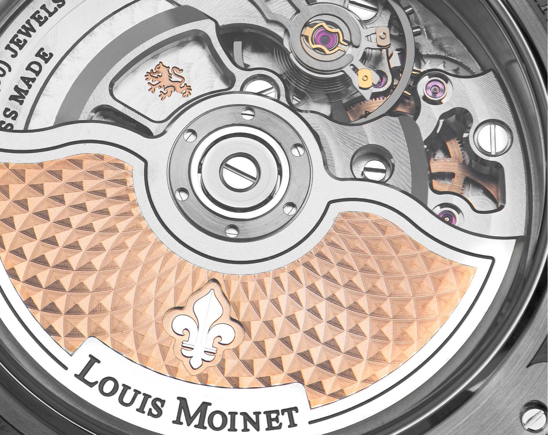 Louis Moinet Mechanical Wonders Memoris Superlight Skeleton Dial 46 mm Automatic Watch For Men - 4