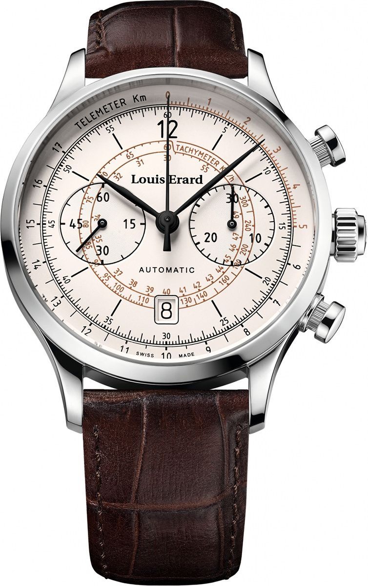 Louis Erard 1931  Cream Dial 43 mm Automatic Watch For Men - 1
