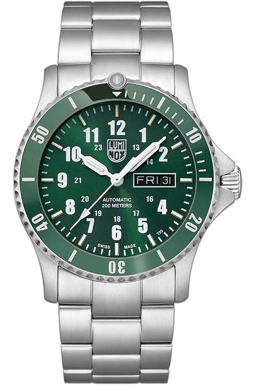 Luminox Automatic Sport Timer Automatic Men Watches in Round case Green  Dial