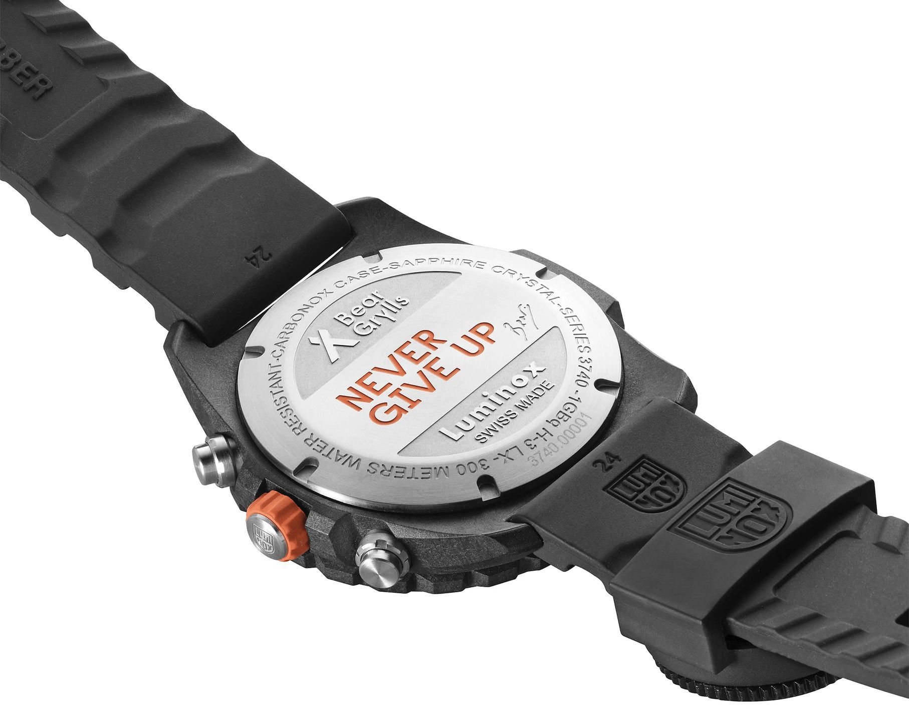 Luminox  45 mm Watch in Orange Dial For Men - 2