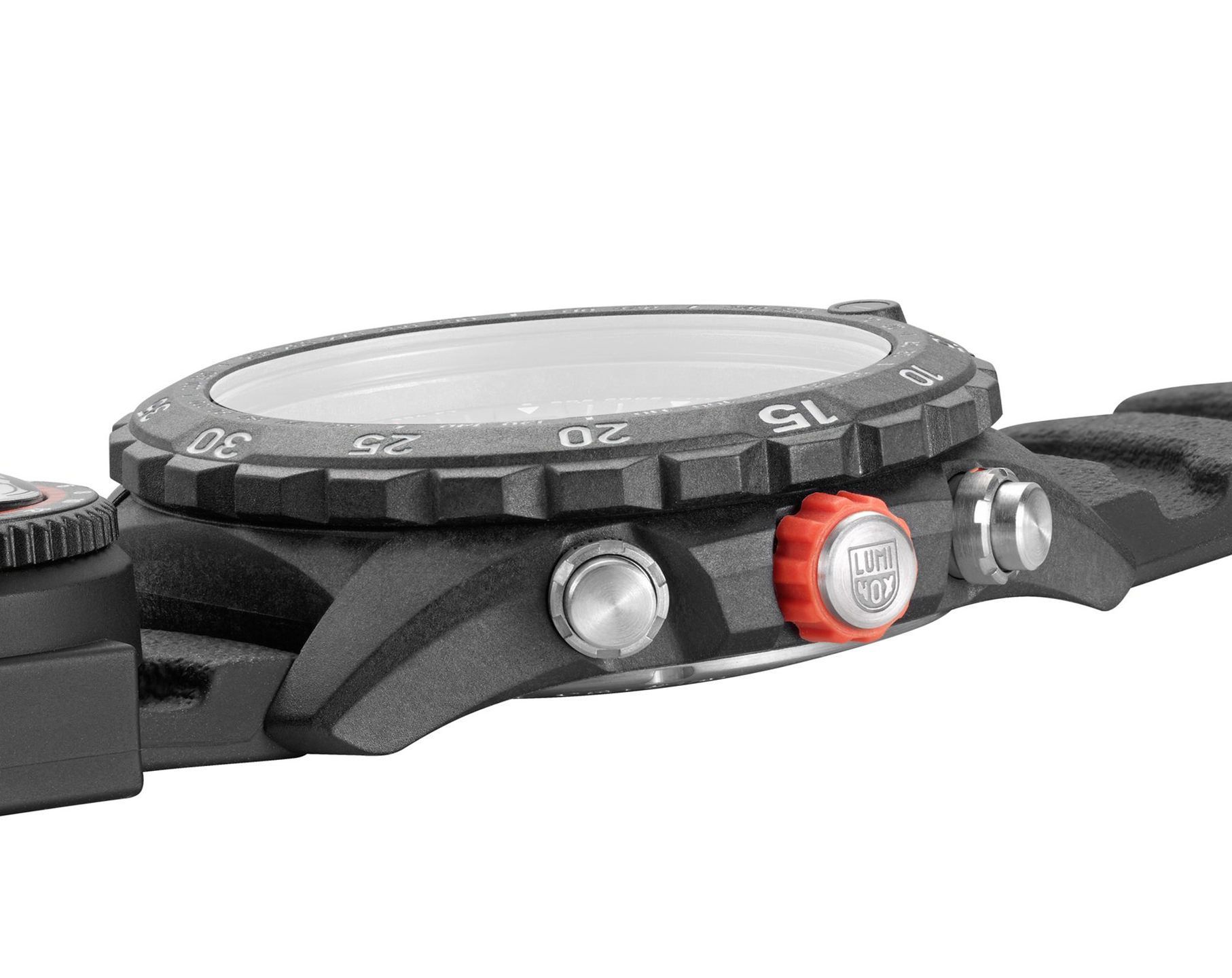 Luminox  45 mm Watch in Orange Dial For Men - 4