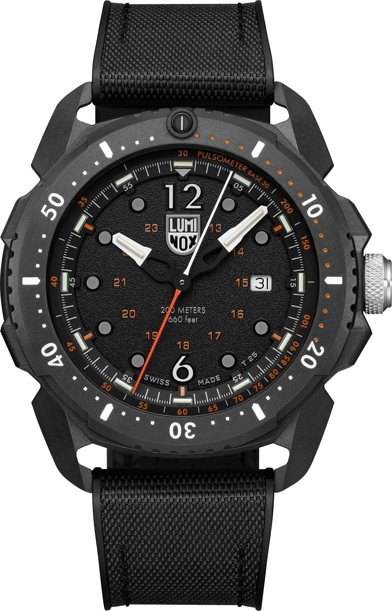 Luminox ICE-SAR ARCTIC  Black Dial 46 mm Quartz Watch For Men - 1