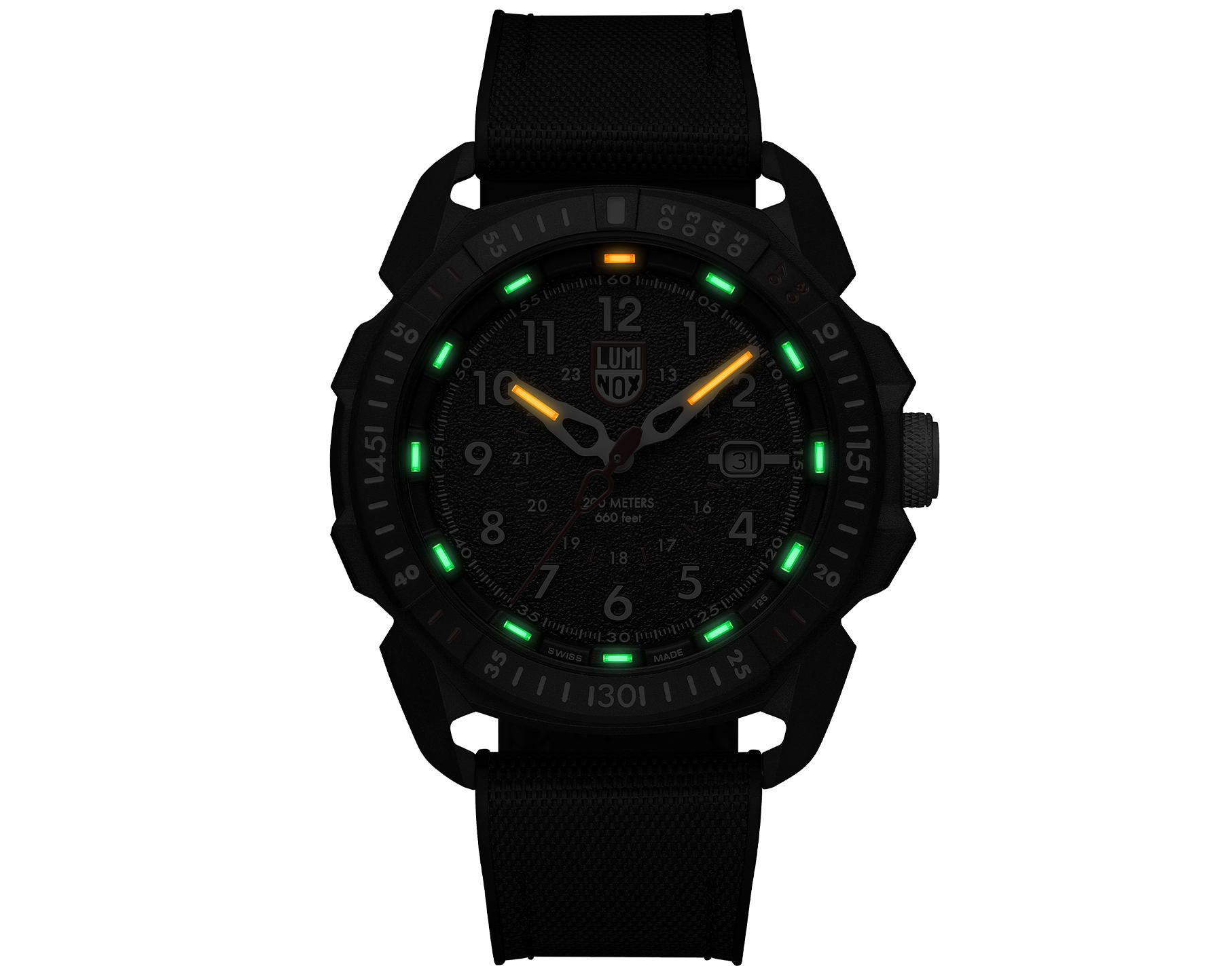 時計 LUMINOX ICE-SAR ARCTIC Ref.1002 Luminox Ice-Sar Arctic Blue Stainless Steel Black Textile