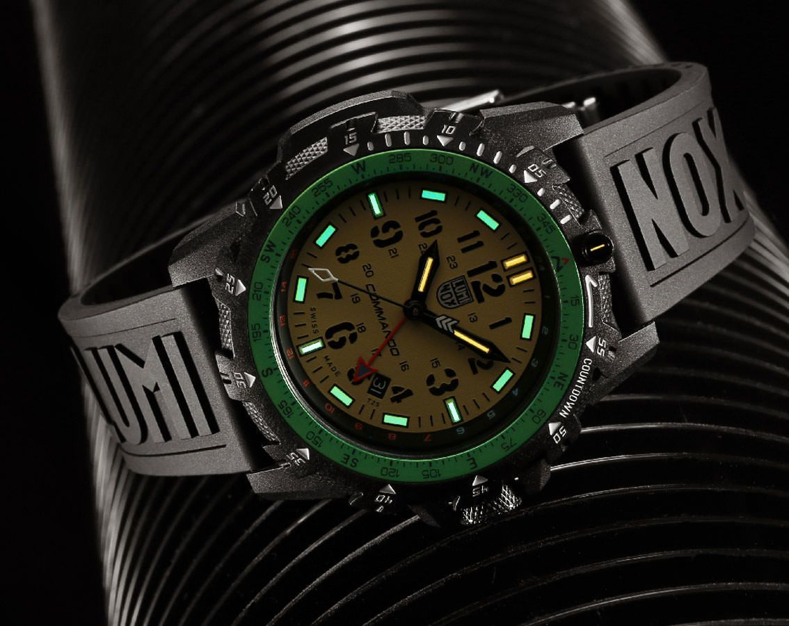 Luminox Commando  Yellow Dial 46 mm Quartz Watch For Men - 7