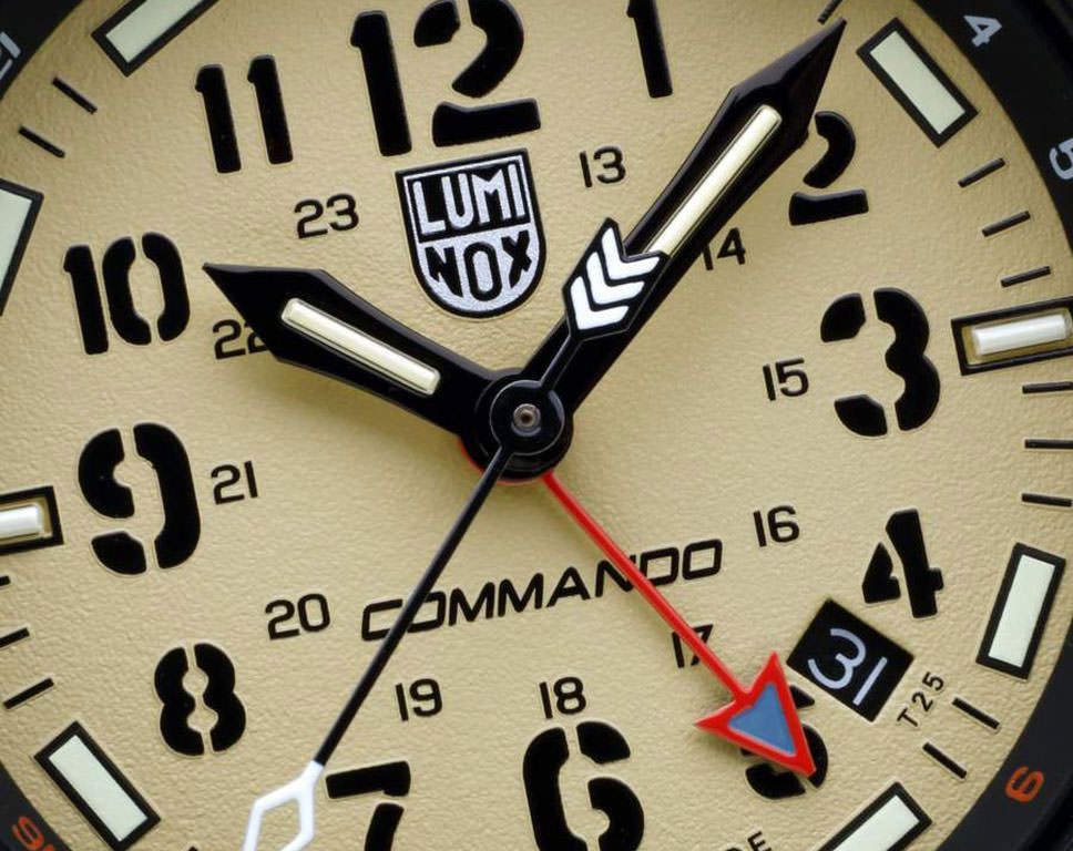 Luminox Commando  Beige Dial 46 mm Quartz Watch For Men - 5