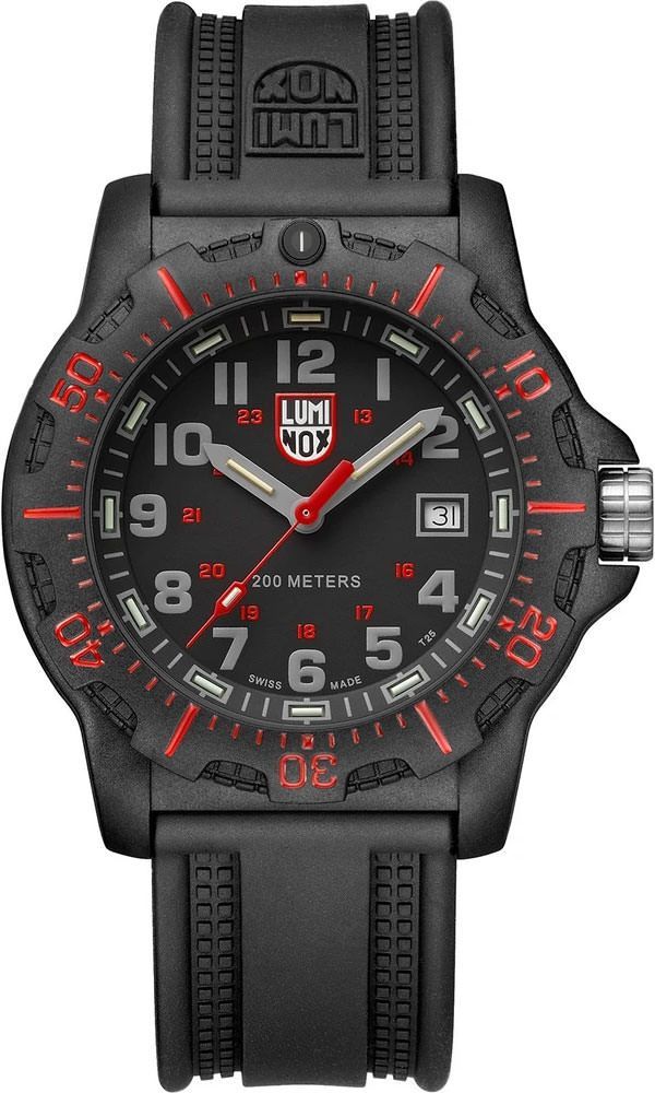 Luminox BlackOps  Black Dial 45 mm Quartz Watch For Men - 1