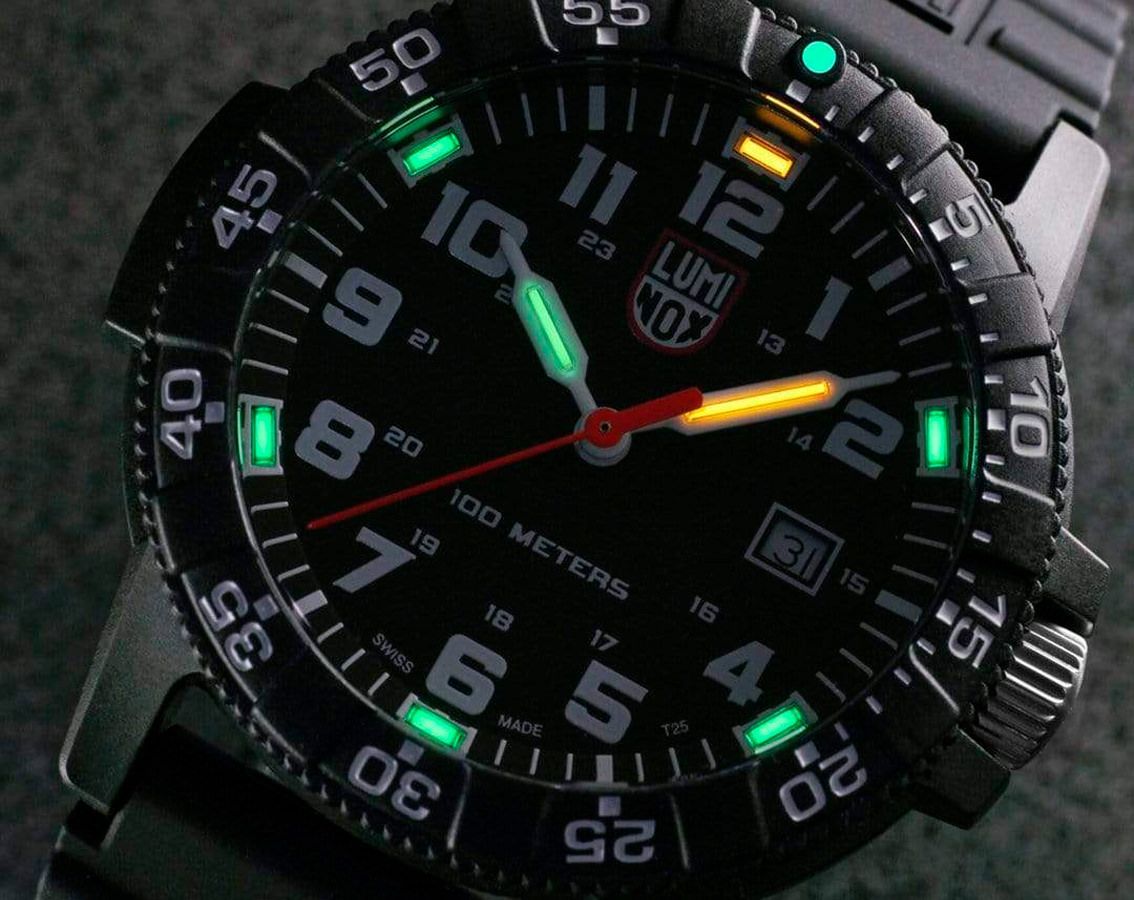 Luminox Leatherback SEA Turtle  Black Dial 44 mm Quartz Watch For Men - 5