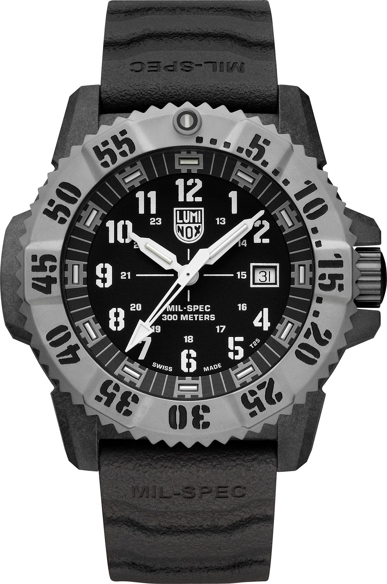 Luminox Master Carbon SEAL  Black Dial 46 mm Quartz Watch For Men - 1