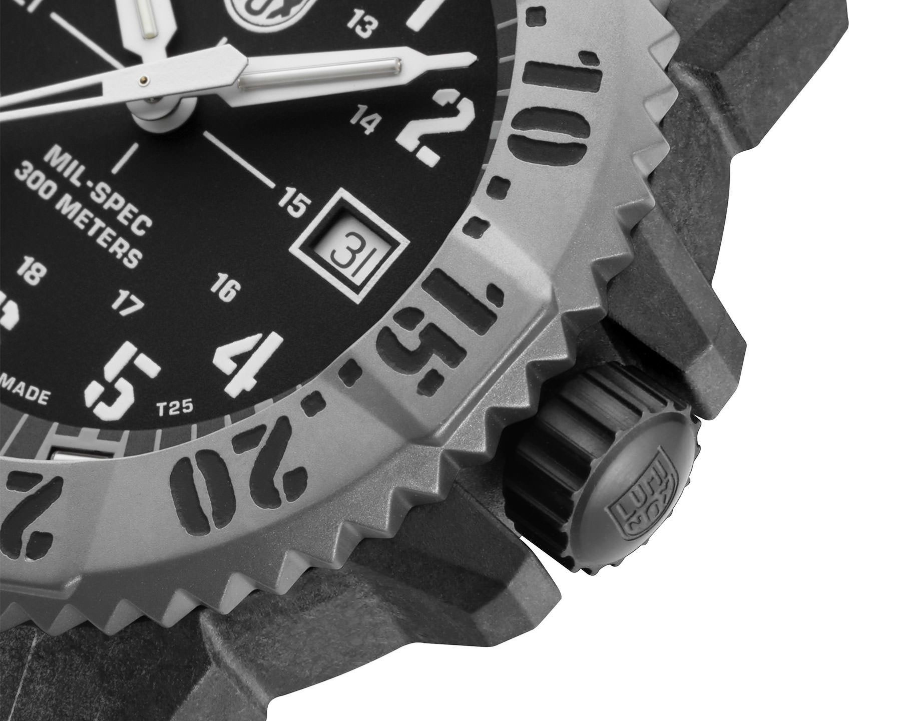 Luminox Master Carbon SEAL  Black Dial 46 mm Quartz Watch For Men - 5