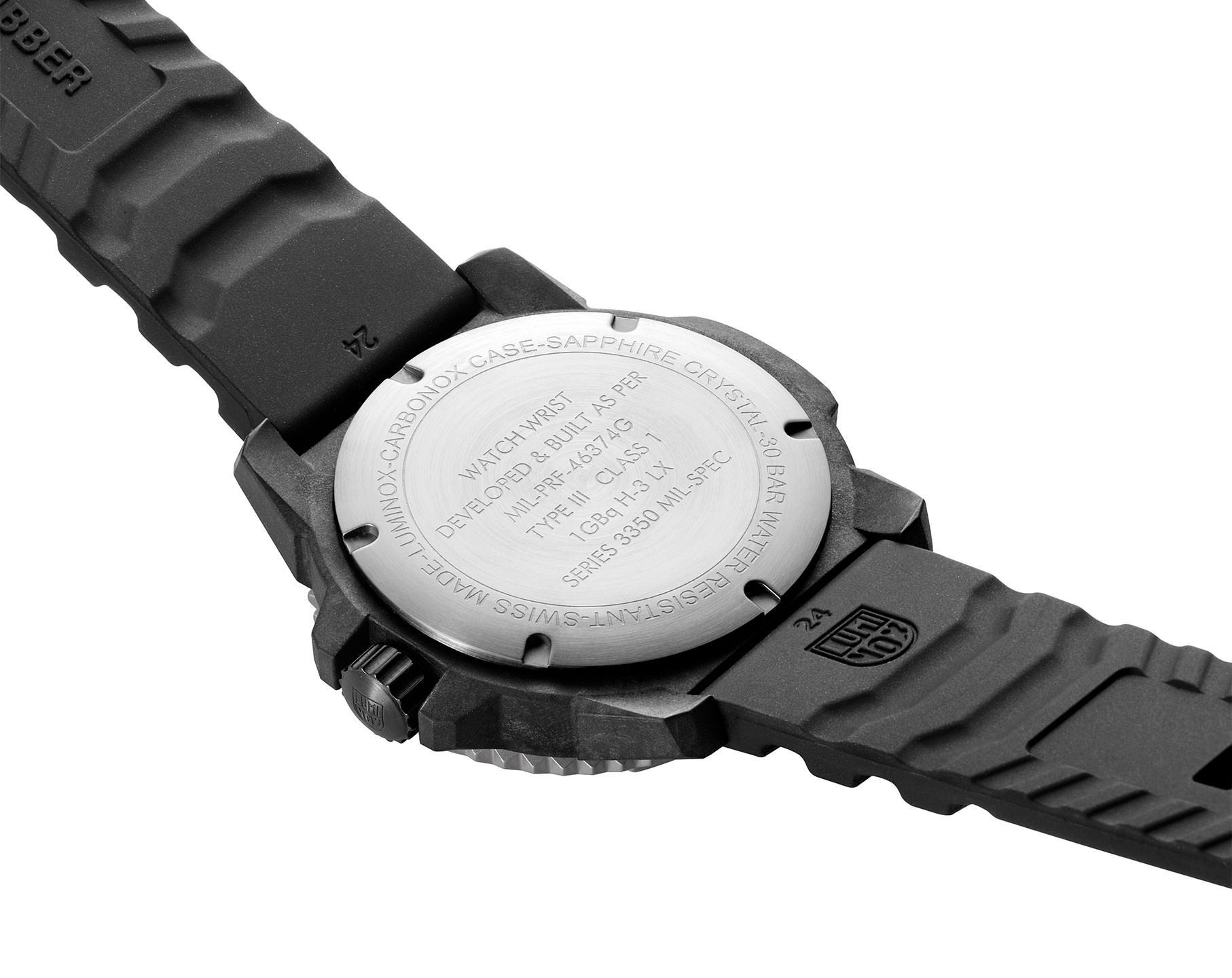 Luminox Master Carbon SEAL  Black Dial 46 mm Quartz Watch For Men - 6