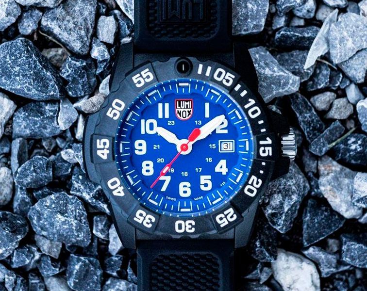 Luminox Navy SEAL  Blue Dial 45 mm Quartz Watch For Men - 5