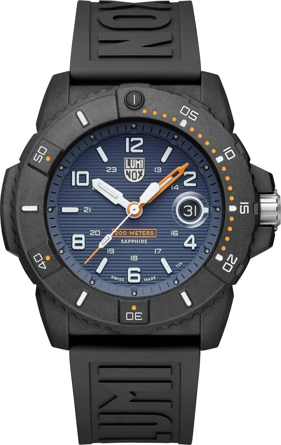 Luminox Navy SEAL Foundation  Blue Dial 45 mm Quartz Watch For Men - 1