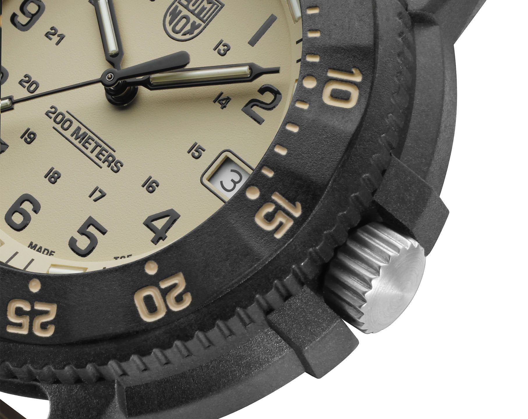 Luminox Original Navy SEAL  Beige Dial 43 mm Quartz Watch For Men - 4