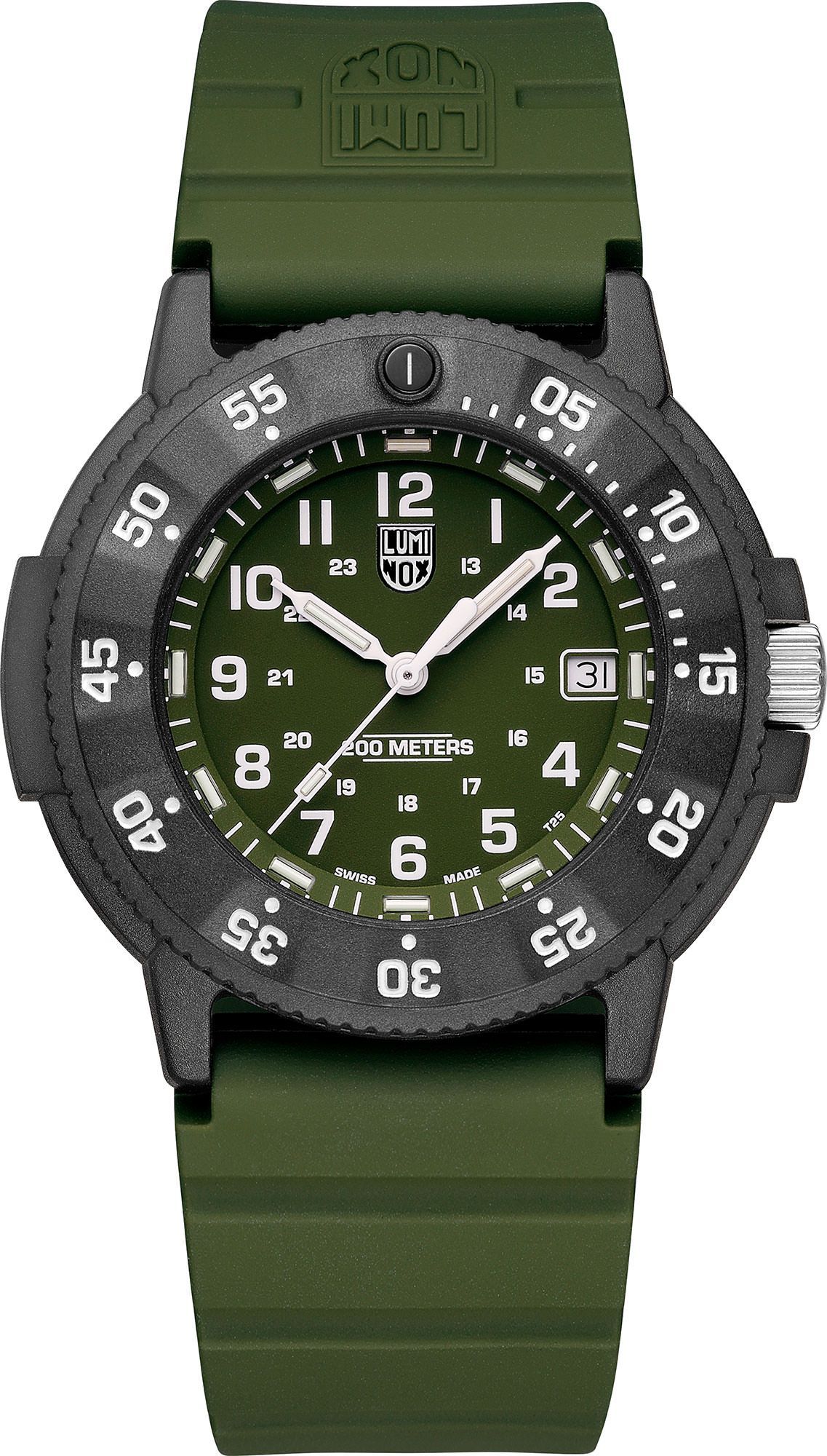 Luminox Original Navy SEAL  Green Dial 43 mm Quartz Watch For Men - 1