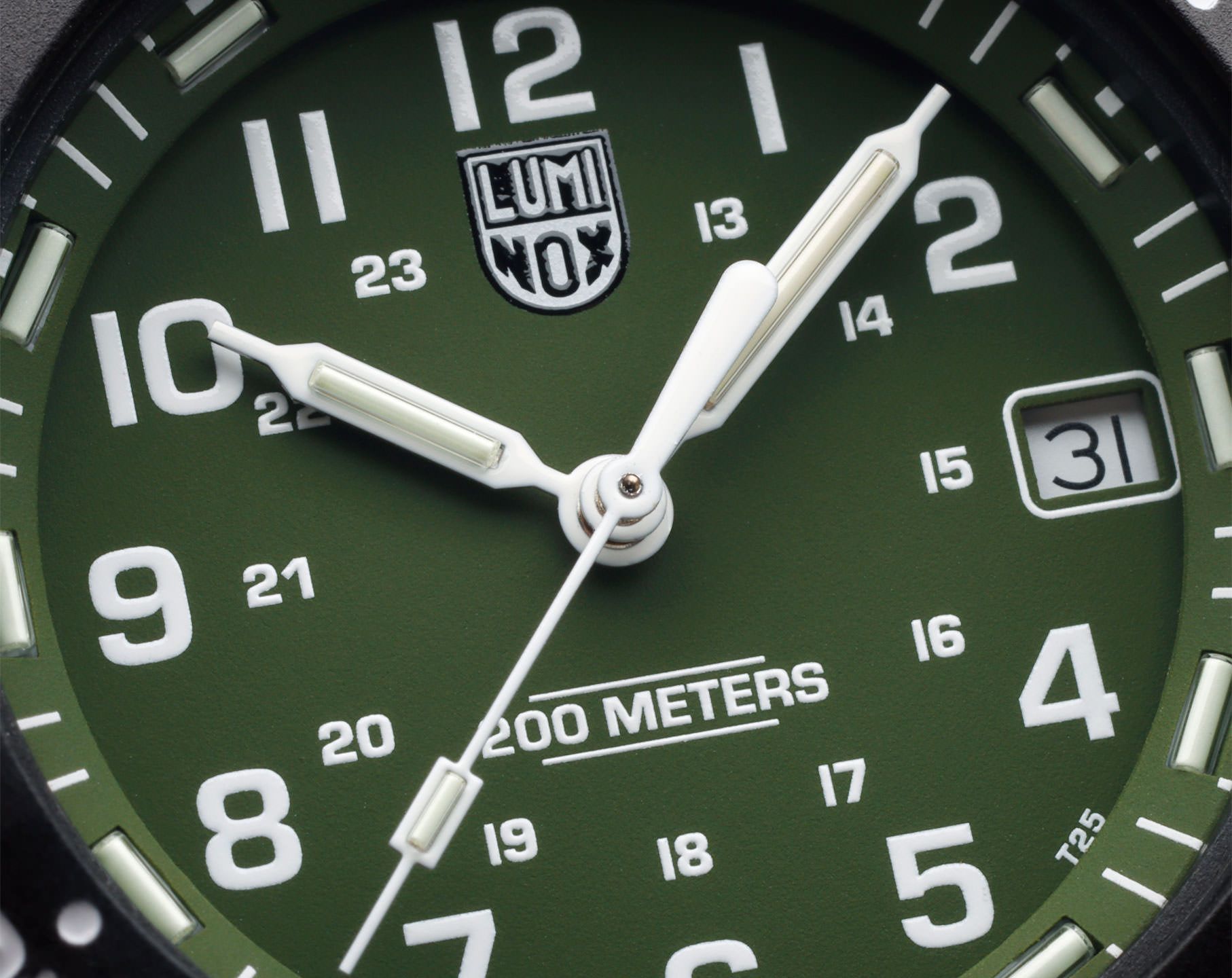 Luminox Original Navy SEAL  Green Dial 43 mm Quartz Watch For Men - 3