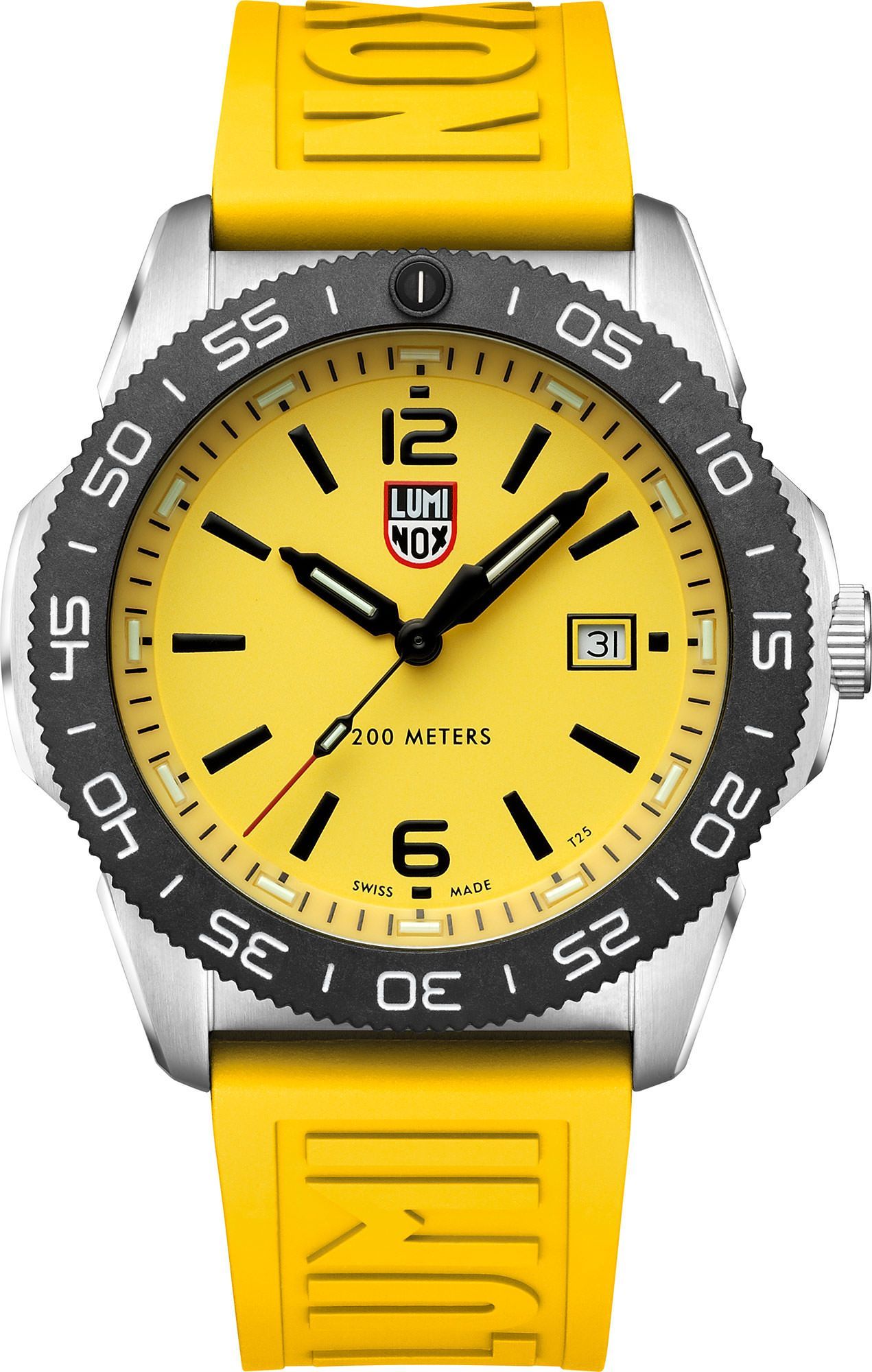 Luminox Pacific Diver  Yellow Dial 44 mm Quartz Watch For Men - 1