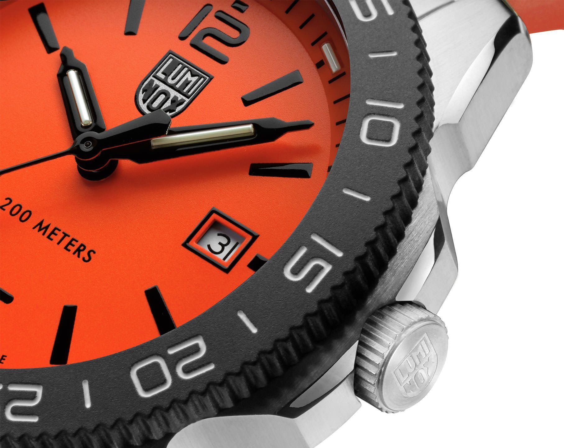 Luminox Pacific Diver  Orange Dial 44 mm Quartz Watch For Men - 5