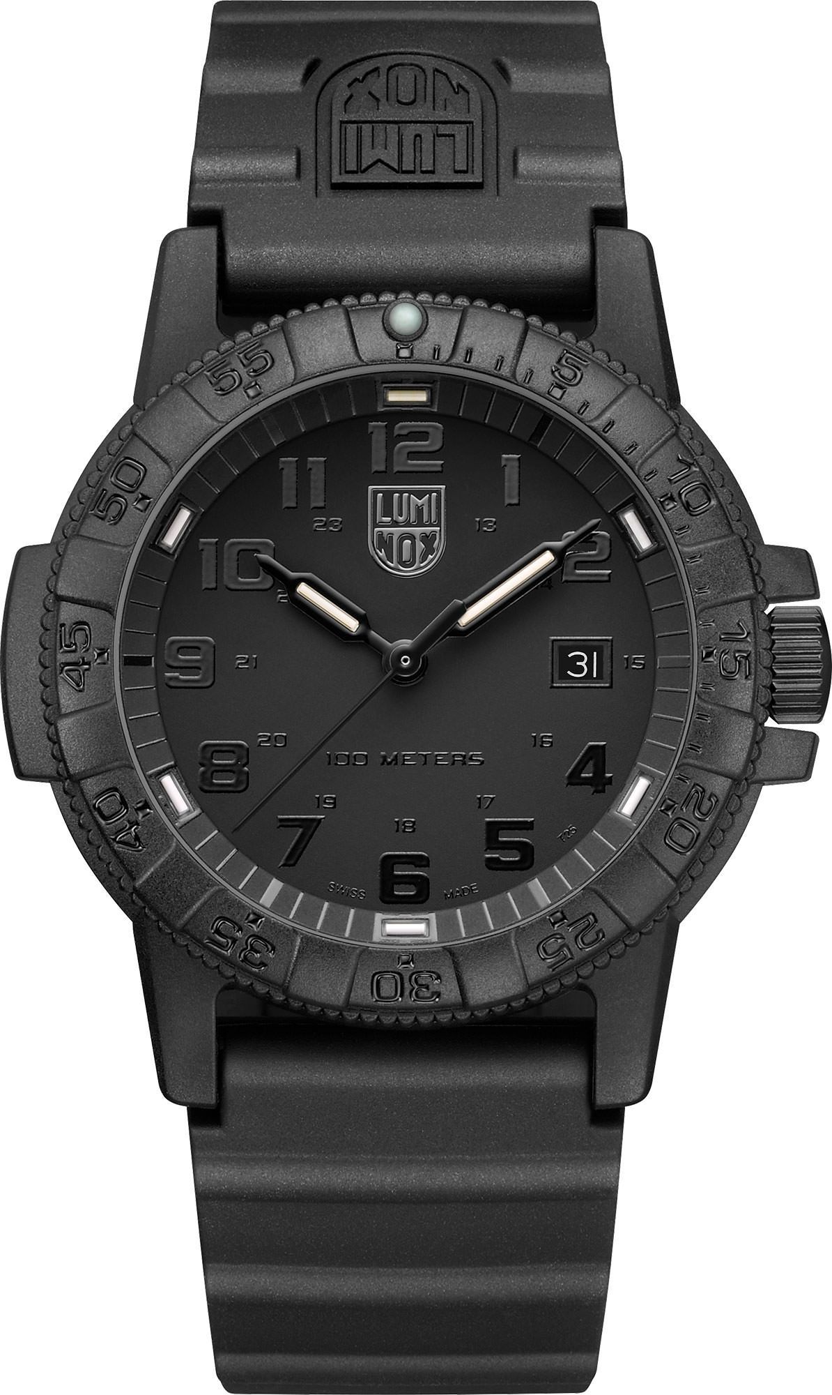Luminox Leatherback SEA Turtle 44 mm Watch in Black Dial