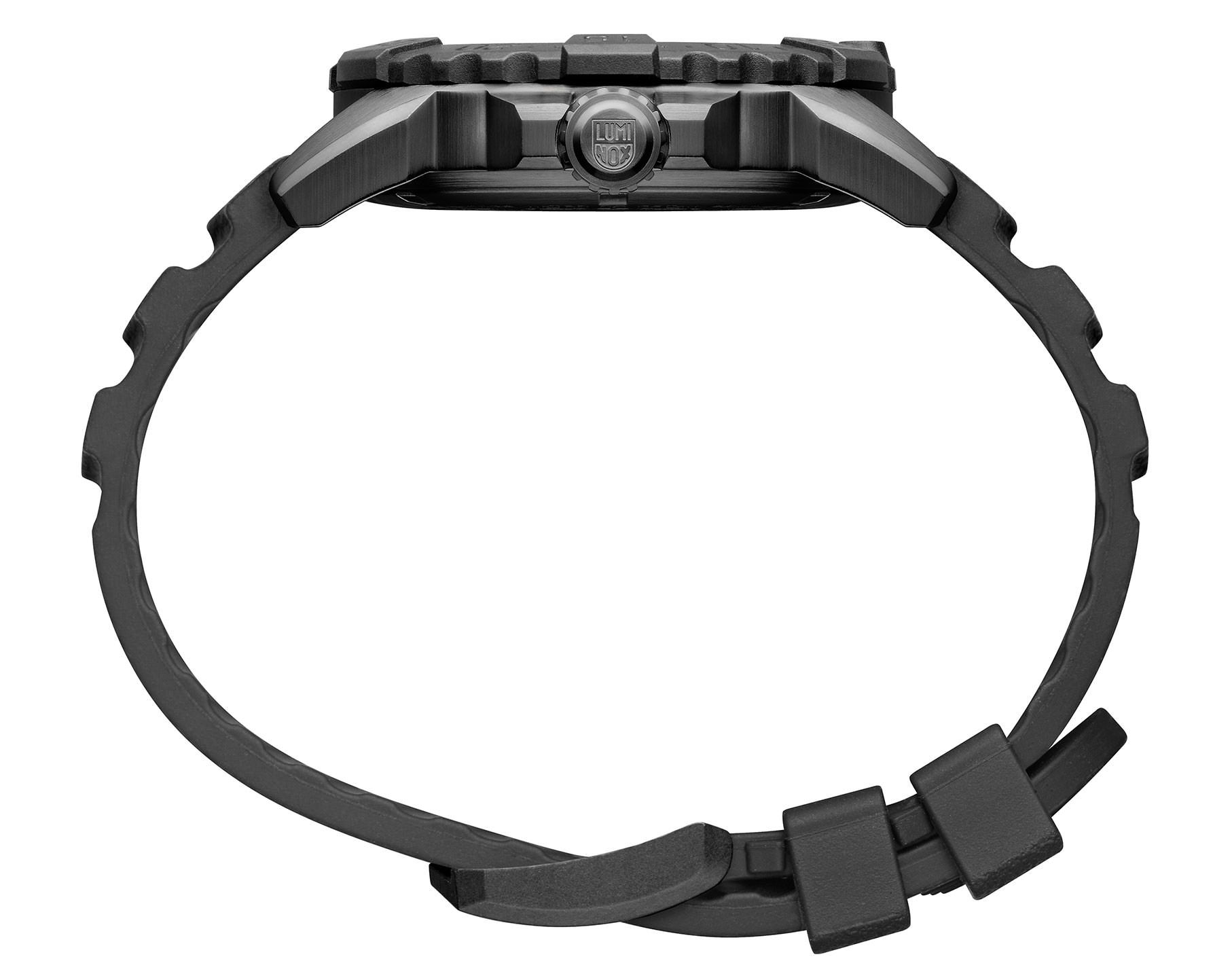 Luminox Band / Strap 23mm 3050 3150 3080 3950 8400 8800 NAVY SEAL BLACK BUCKLE E - Foto 8