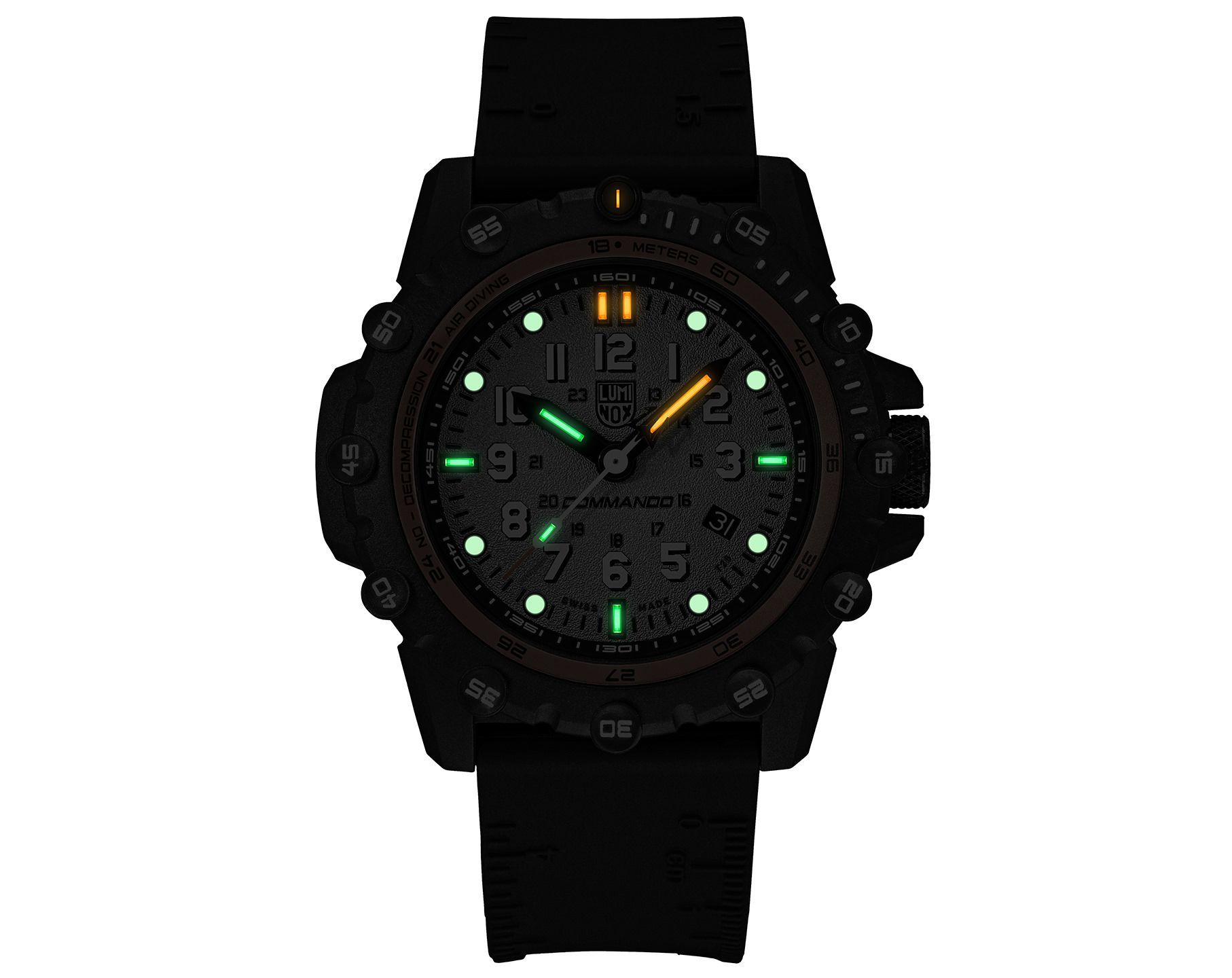 Luminox Commando  Black Dial 46 mm Quartz Watch For Men - 2