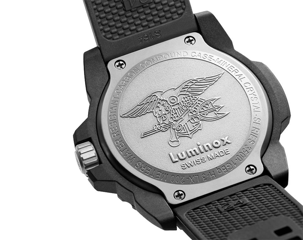 Luminox Original Navy SEAL  Black Dial 45 mm Quartz Watch For Men - 6