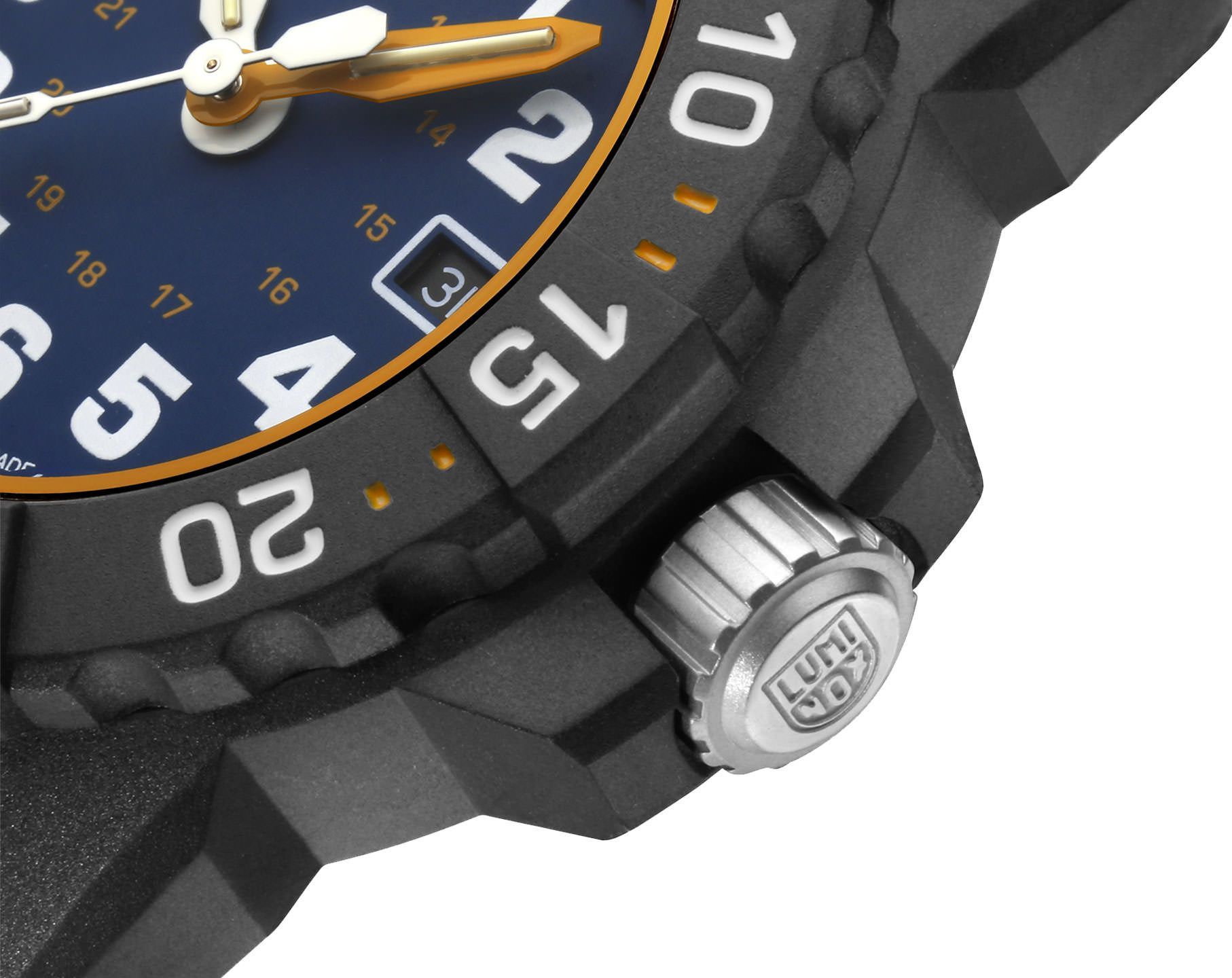 Luminox Navy SEAL Foundation  Blue Dial 45 mm Quartz Watch For Men - 5