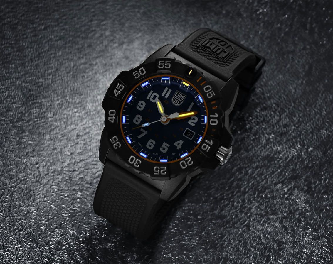 Luminox Navy SEAL Foundation  Blue Dial 45 mm Quartz Watch For Men - 7