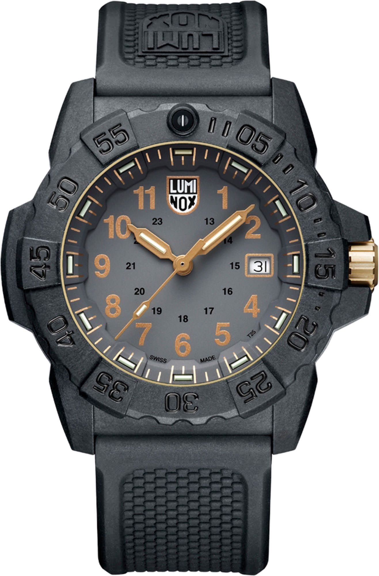 Luminox Original Navy SEAL 45 mm Watch in Black Dial