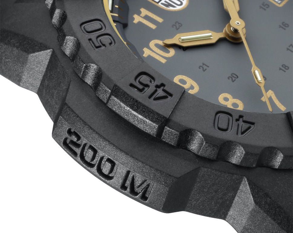Luminox Original Navy SEAL  Black Dial 45 mm Quartz Watch For Men - 3