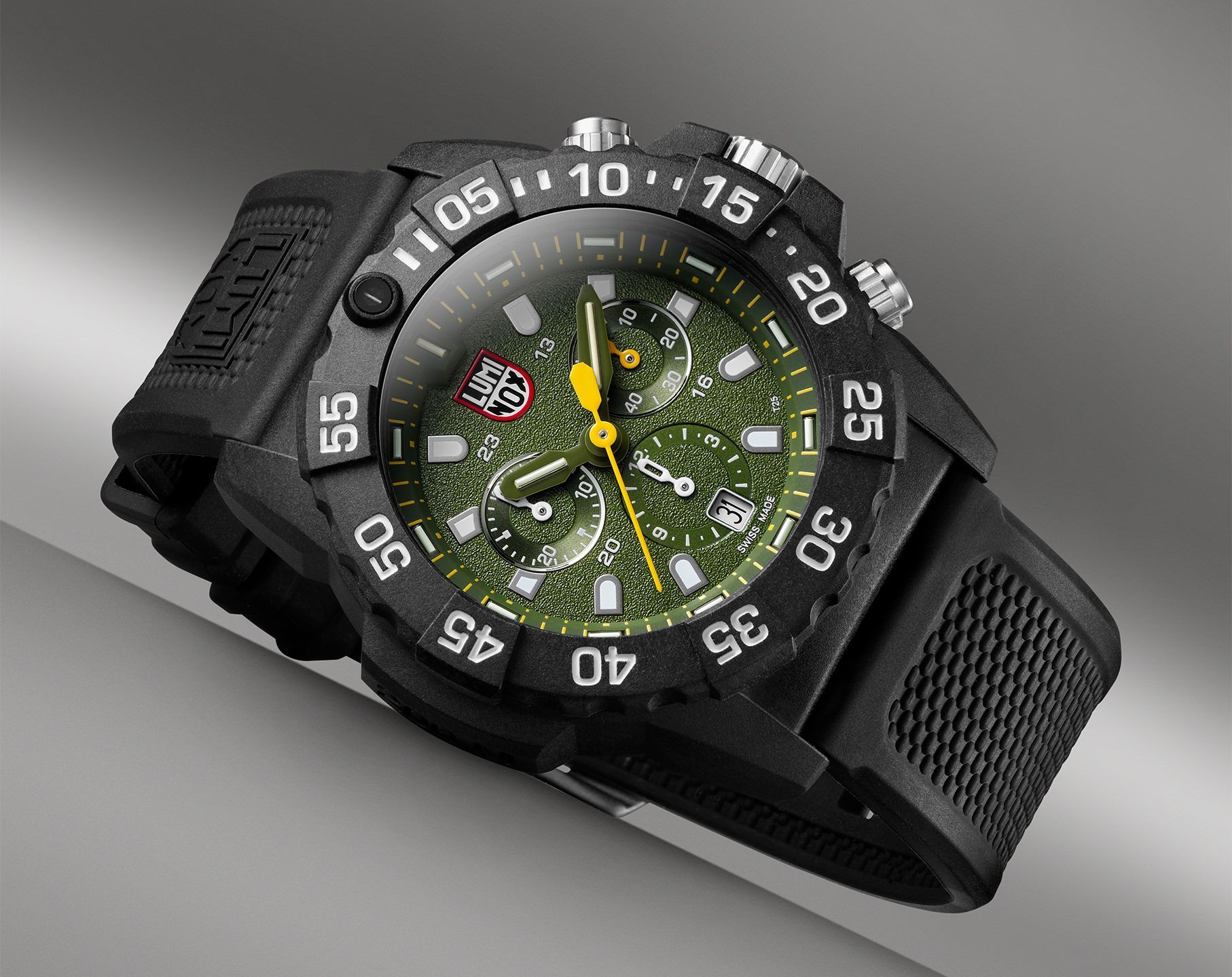 Luminox Sea 45 mm Watch in Green Dial