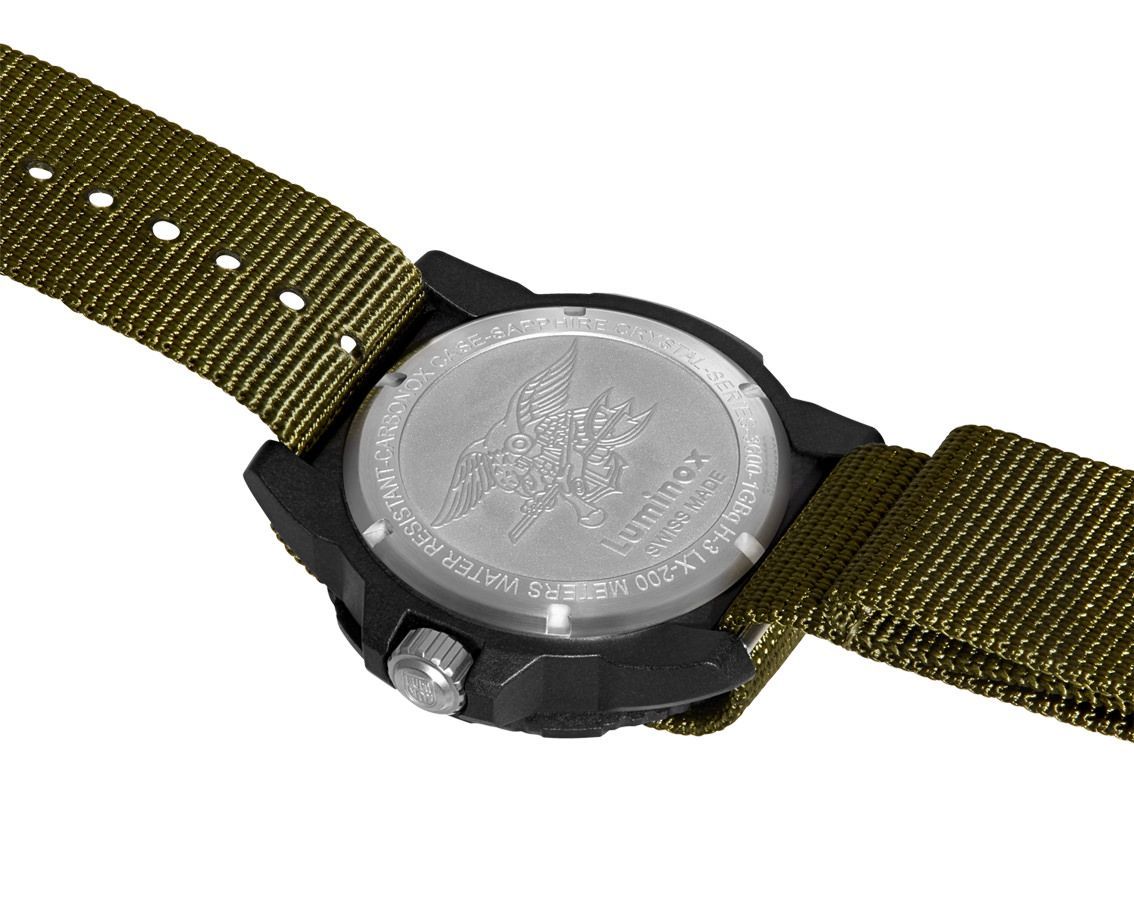 Luminox Original Navy SEAL  Green Dial 45 mm Quartz Watch For Men - 4