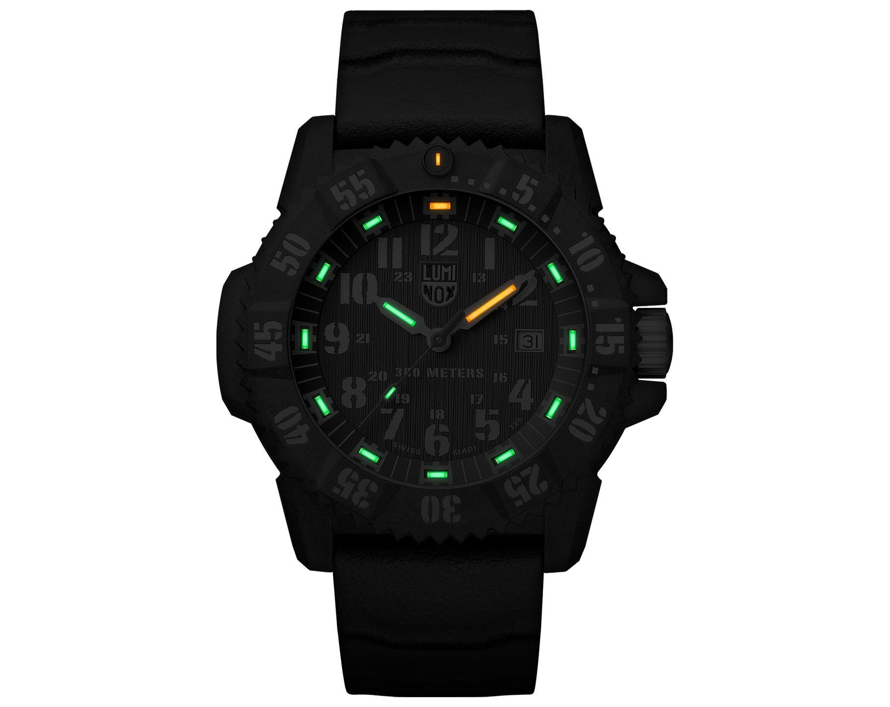 Luminox Master Carbon SEAL  Black Dial 46 mm Quartz Watch For Men - 3