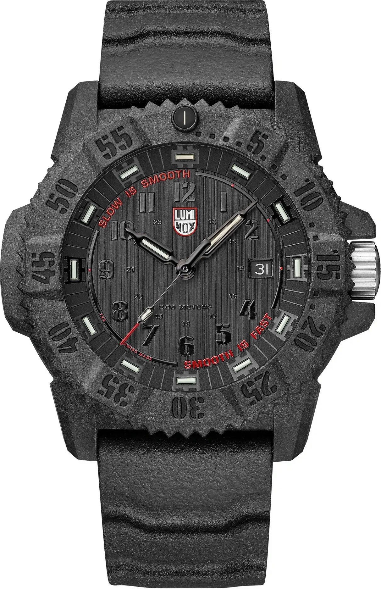 Luminox Master Carbon SEAL  Grey Dial 46 mm Quartz Watch For Men - 1