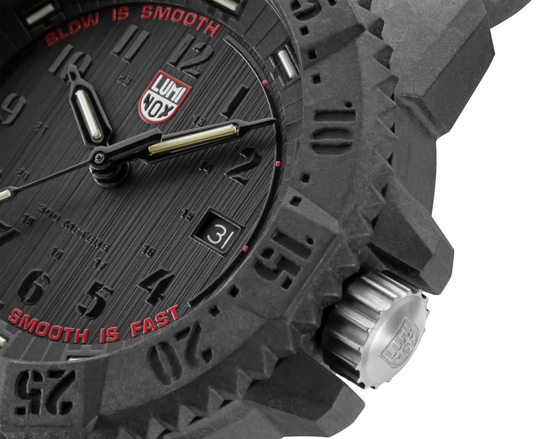 Luminox Master Carbon SEAL  Grey Dial 46 mm Quartz Watch For Men - 5