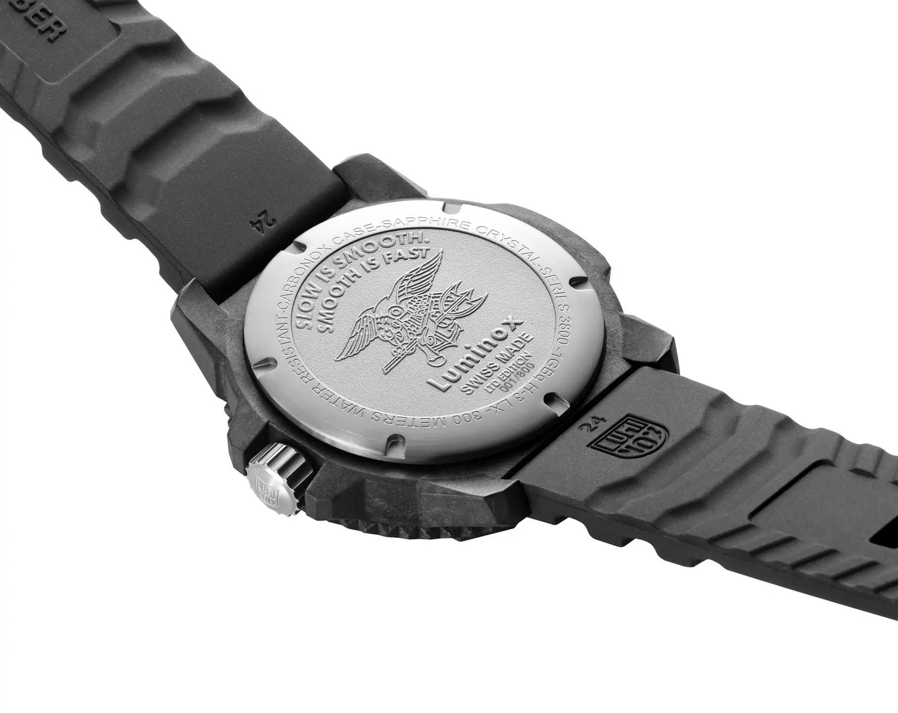 Luminox Master Carbon SEAL  Grey Dial 46 mm Quartz Watch For Men - 7