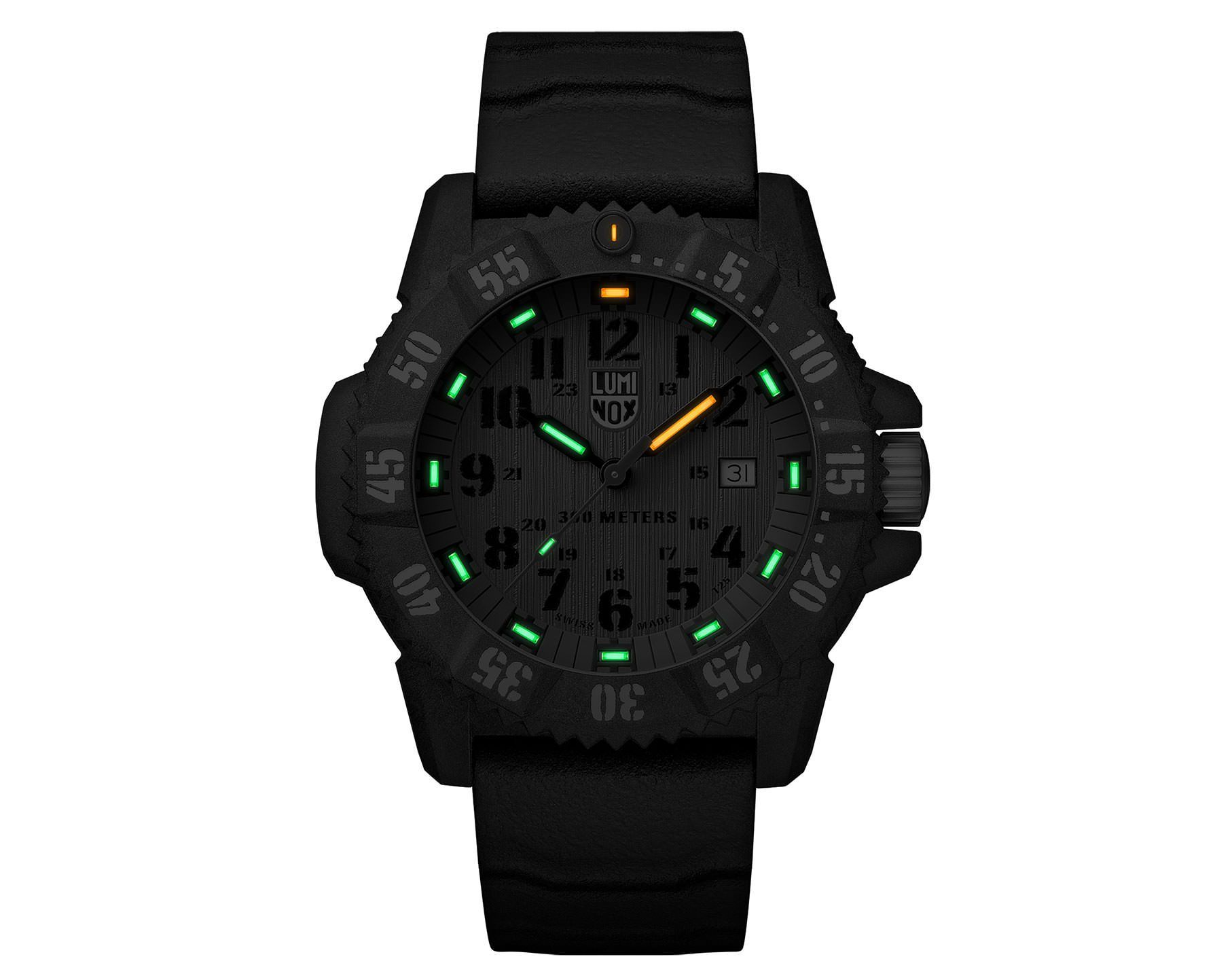Luminox Master Carbon SEAL  Green Dial 46 mm Quartz Watch For Men - 2