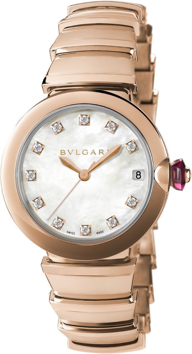 BVLGARI Lvcea  MOP Dial 33 mm Automatic Watch For Women - 1