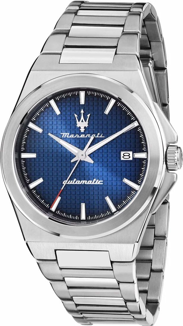 Maserati Classic Automatic Men Watches in Round case Blue Dial - Main Image