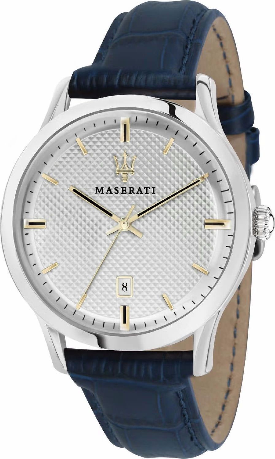 Maserati Classic Ricordo Ivory Dial 42 mm Quartz Watch For Men - 1