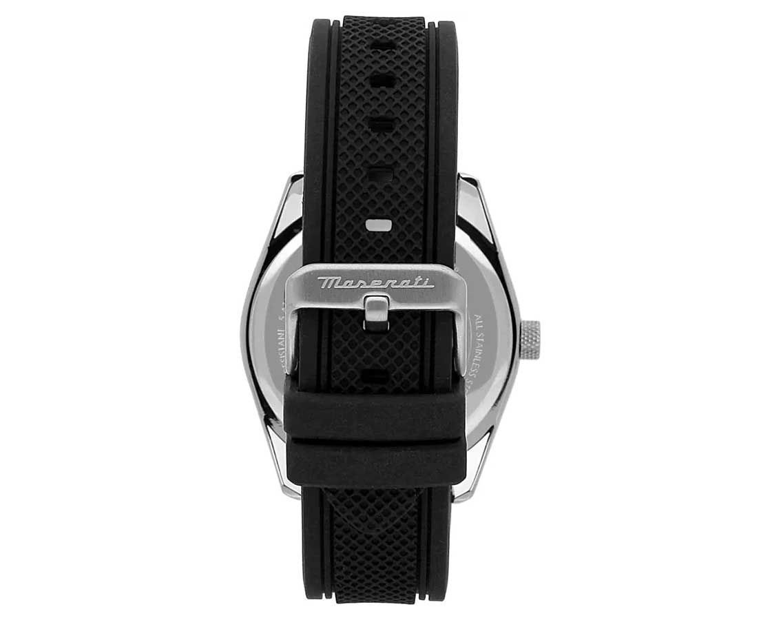 Maserati Classic Attrazione Black Dial 43 mm Quartz Watch For Men - 5