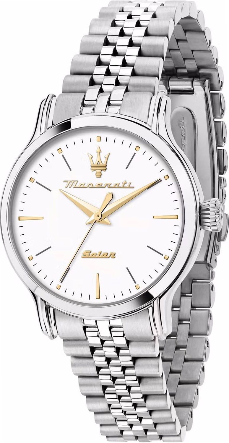 Maserati Classic Epoca White Dial 34 mm Quartz Watch For Women - 1