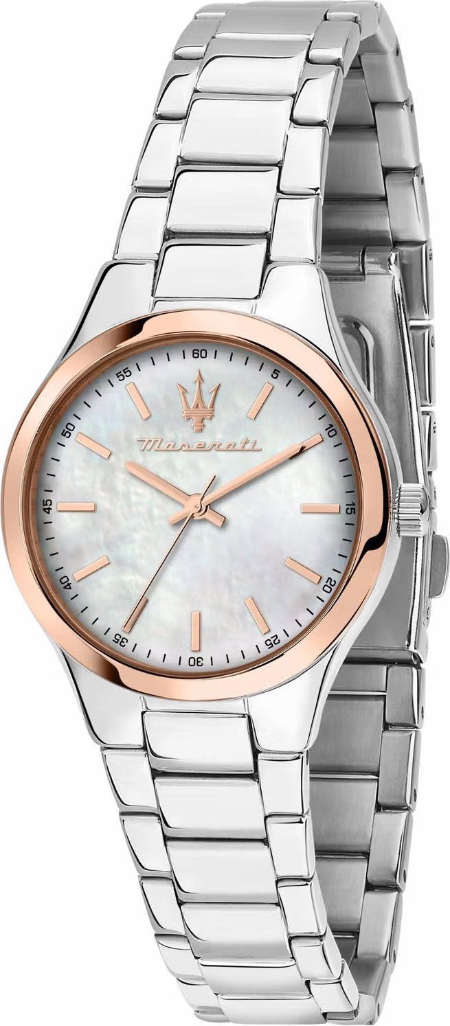 Maserati Classic Attrazione Silver Dial 30 mm Quartz Watch For Women - 1