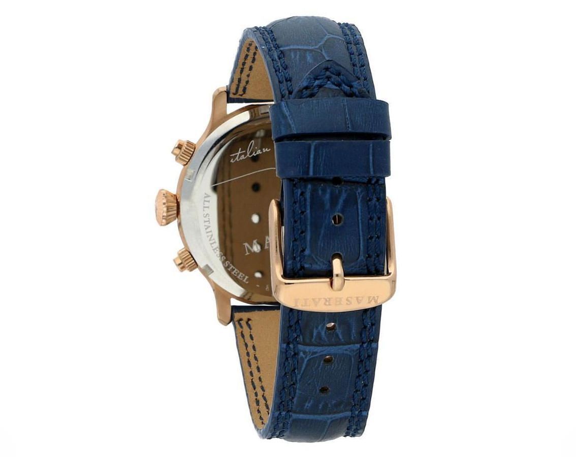 Maserati Classic Epoca Blue Dial 42 mm Quartz Watch For Men - 3