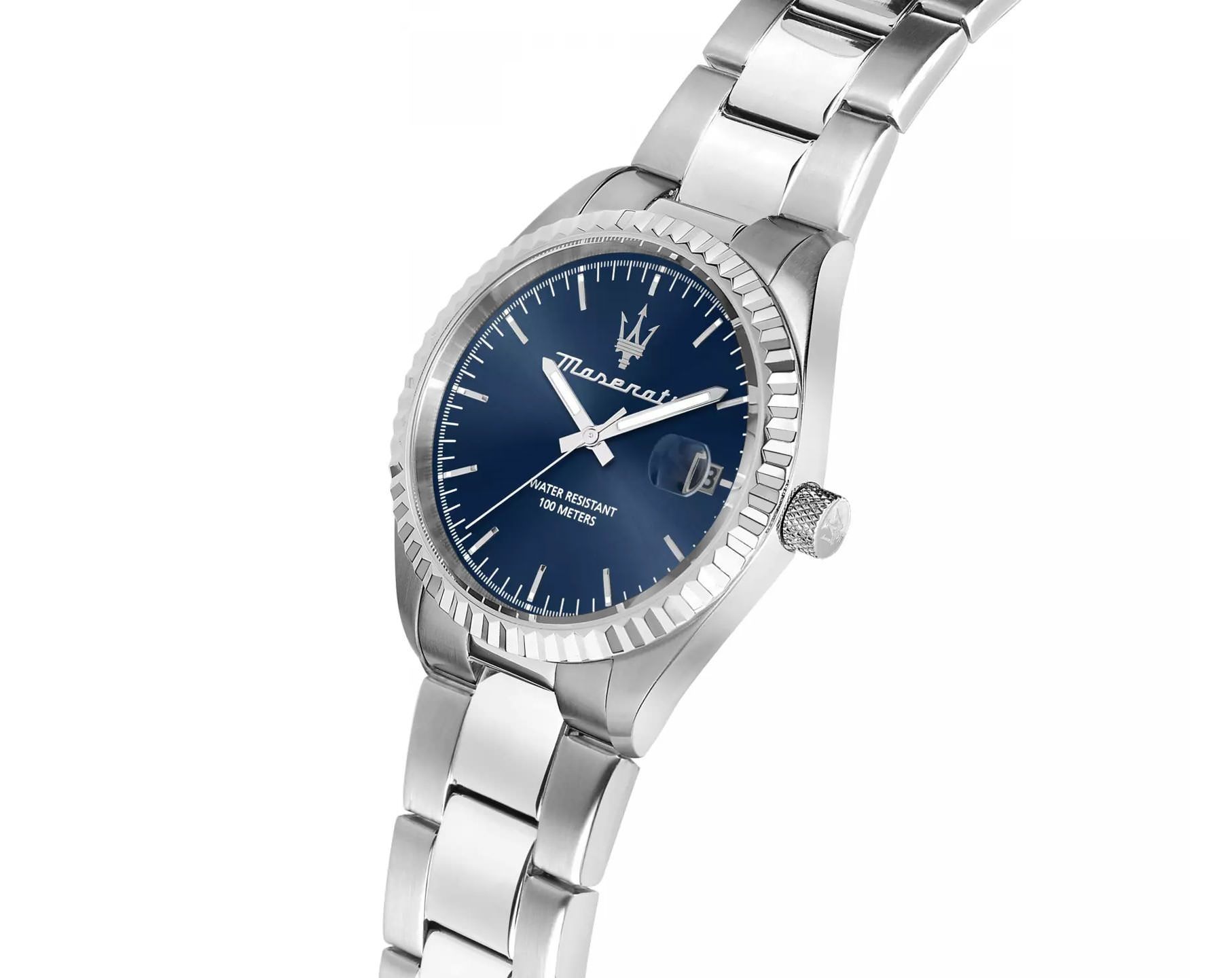 Maserati Lifestyle Competizione Blue Dial 42 mm Quartz Watch For Men - 2